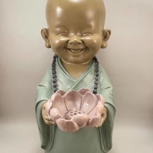 Happy Monk Statue
