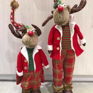 Christmas Decoration Standing Deer