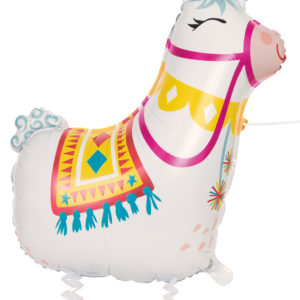 Walking Foil Balloon Llama