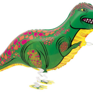 Walking Foil Balloon T-Rex