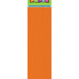 Crepe Paper Orange