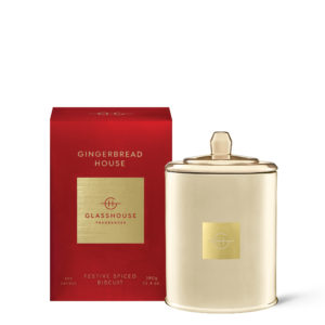 Glasshouse Gingerbread House Candle