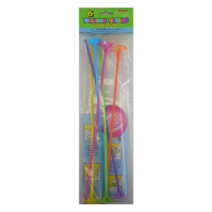 Balloon Sticks and Cups Coloured